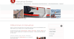 Desktop Screenshot of kanushop.com